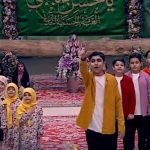 مولودی سرود با تو خرابه آباده علی علی با اجرای گروه سرود نجم الثاقب در برنامه حسینینه معلی